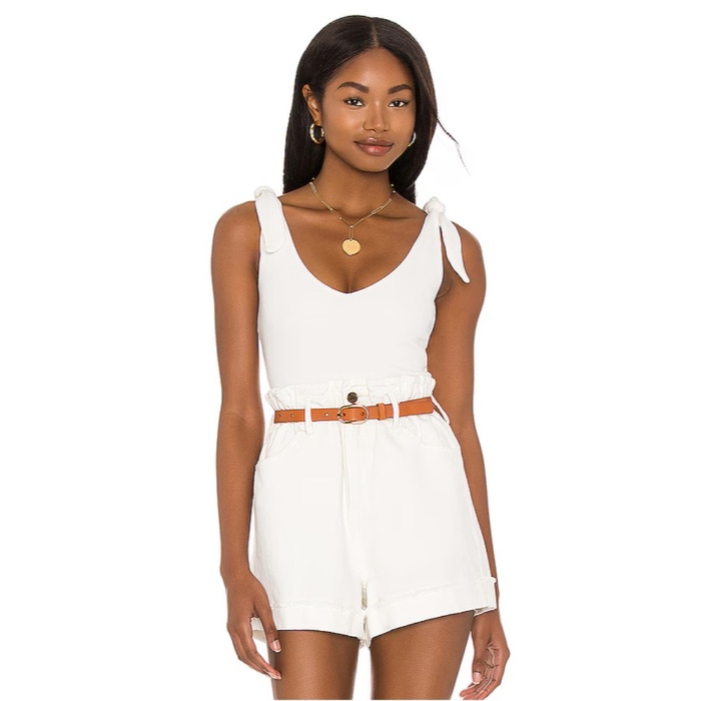 NWT XS Show Me Your Mumu Kylo Bodysuit in Bone
